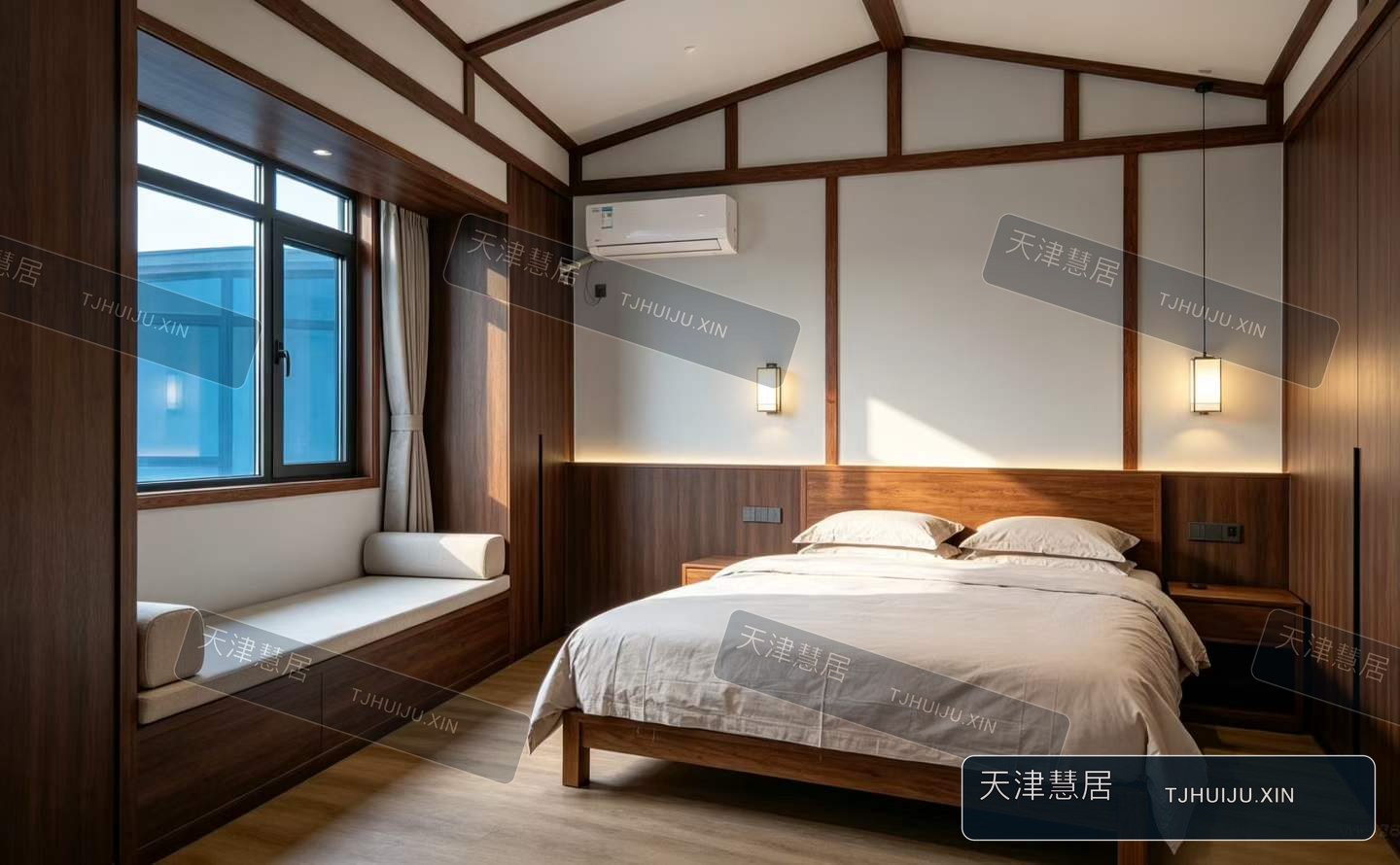 河北园区新中式集成接待室案例